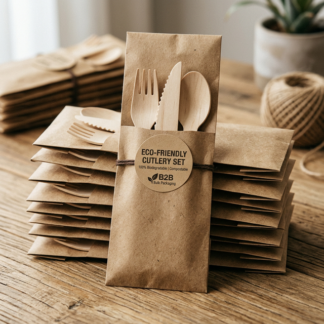 Wrapped Cutlery Sets